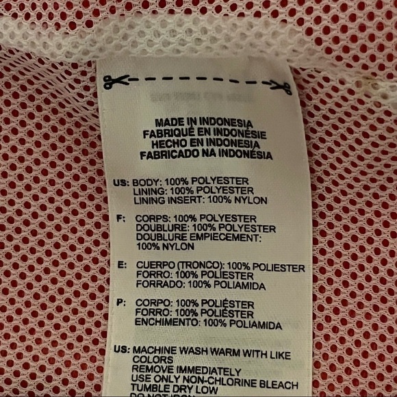 Adidas Pink Hooded Lightweight Jacket Women’s Size Medium - Picture 8 of 8